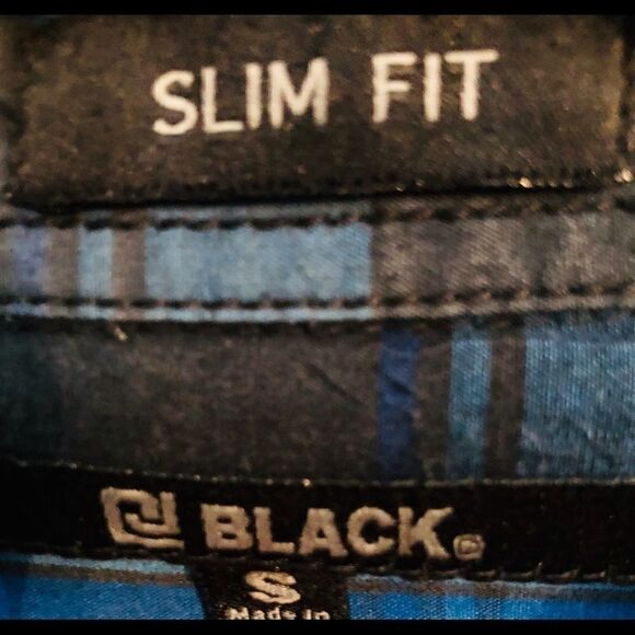 CJ Black blue plaid shirt - Picture 3 of 5